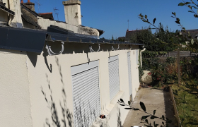 Installation de gouttière PVC sur Pontivy